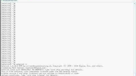How to view Asterisk Codecs