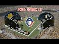AAF 2.0 2026 Season Week 14 - Denver Gold (5-8) @ Pittsburgh Maulers (8-5)