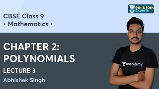 Chapter 2: Polynomials | Lecture 3 | Term 2  | Mathematics | Class-10 | Abhishek Singh