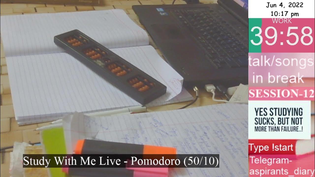 STUDY WITH ME LIVE continuous Fireplace sound relax and study