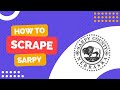 How to scrape sarpy county property details