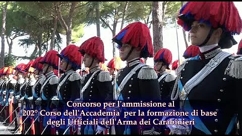 Come accedere alla scuola ufficiali dei Carabinieri?