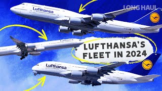 A380s, A340s, \& 747s: The Lufthansa Fleet In 2024