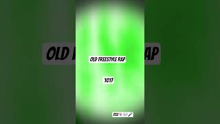 Old freestyle Rap ⭐ No Clout
