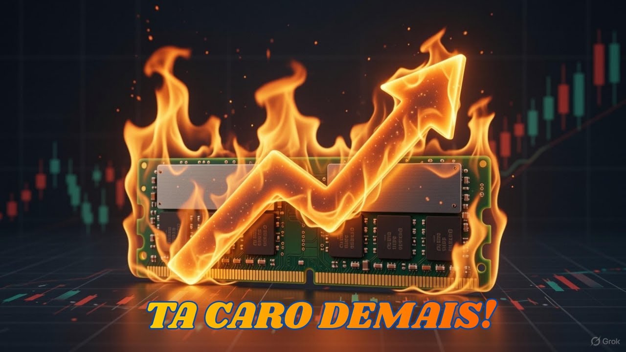 Preços da RAM Explodem em 2026: Culpa da IA