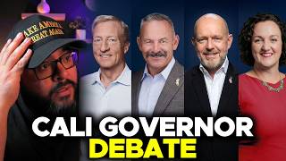LIVE: California Governor Debate - Steve Hilton LOSES Lead.. Democrat vs Republican?