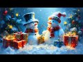 Snowmen Christmas Wallpaper 4K | Holiday Ambience TV Wallpaper | cute Snowmen Digital Art
