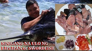 SINIGANG NA LIPLIPAN OR SWORDFISH