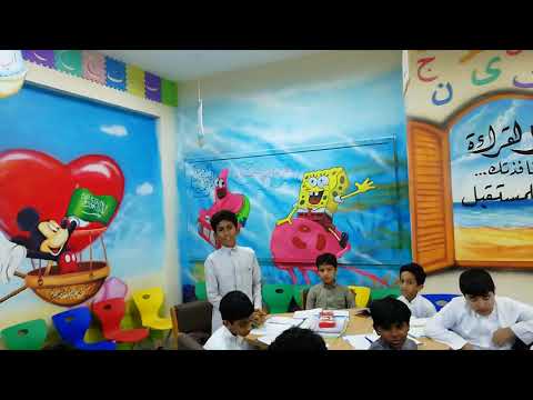 نجم الأنشطة الإثرائية في الأسبوع الأول المبدع وليد النمري