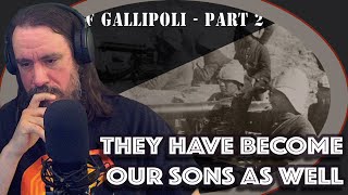 Vet Reacts! * They have become our sons as well* Cliffs of Gallipoli Part 2 -The Great War-- Sabaton