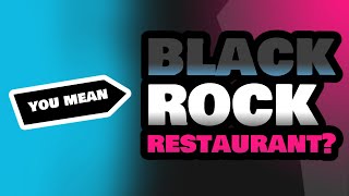 Black Rock Restaurant In Brandon Florida
