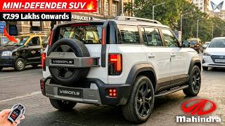 Mahindra VISION S😱Mini-Defender Edition Launch | ₹7.39 लाख में Beast 7-Seater SUV Feel🔥| Book Now👌👌