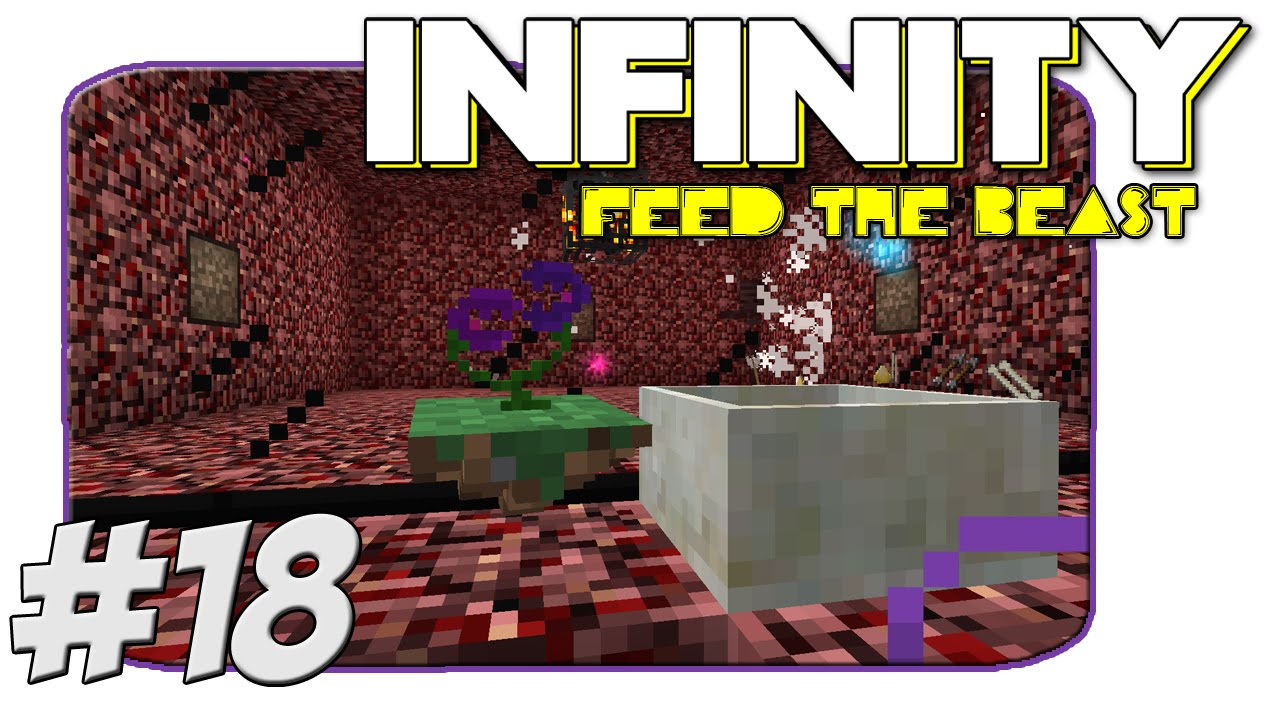 FTB Infinity - Feeding Hungry Node And Sloth Shards - Part 18 - YouTube