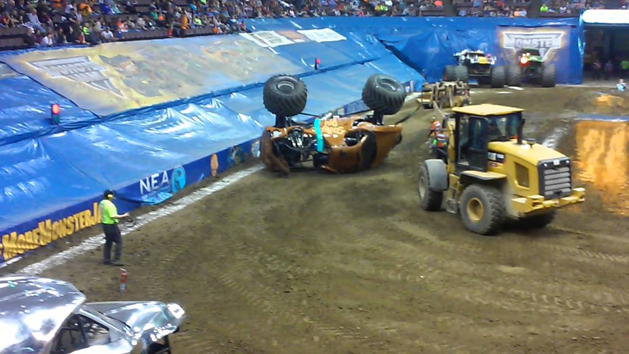 Cincinnati monster jam 2015 at US Bank Arena YouTube