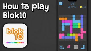 How to play Blok10 - iOS puzzle game screenshot 4