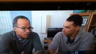 Lester & Stefan Holt anchor together.