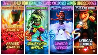 Cactus-Overlord 🌵👑Multiverse-Hulk 🟢💪Teapot-Geniess 🫖✨The-Rap-Troll 🎤👺