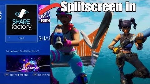 How To Do Splitscreen (Flea Classic) In SHAREFactory NO USB |Tutorial