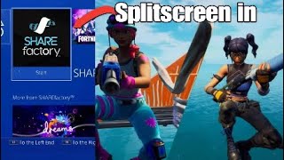 How To Do Splitscreen (Flea Classic) In SHAREFactory NO USB |Tutorial