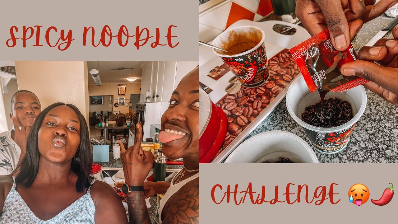 SPICY NOODLE CHALLENGE |NAMIBIAN YOUTUBER