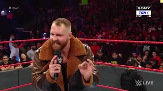 Dean Ambrose Attacks Seth Rollins Monday Night Raw Wwe Raw 3Rd December 18