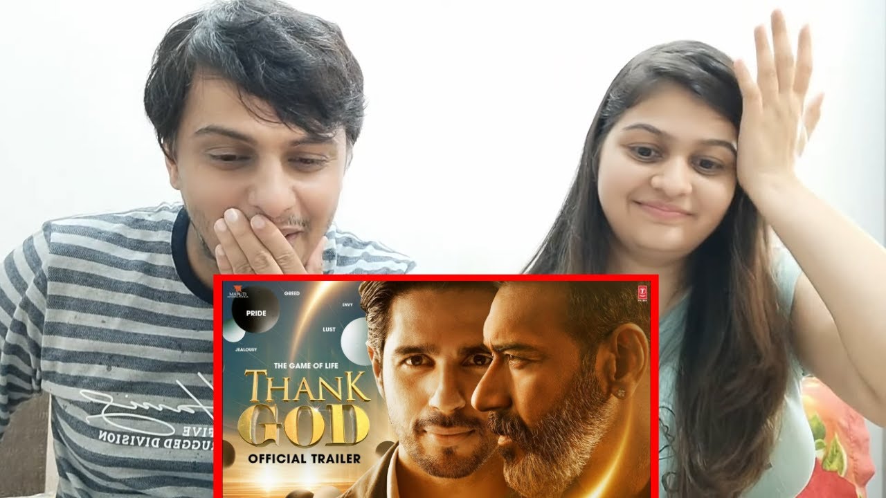 Thank God (Official Trailer) Ajay Devgn, Sidharth Malhotra, Rakul | Indra Kumar | Bhushan Kumar