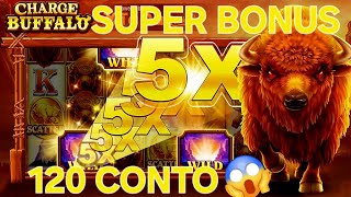 I got the super bonus in the ⚡️3 Charge Buffalo⚡️ and made a fortune! 😱 screenshot 3