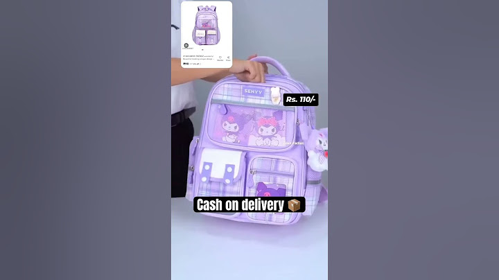 Premium waterproof school bag from Amazon | Amazon finds | shorts #amazon #meesho #flipkart #short