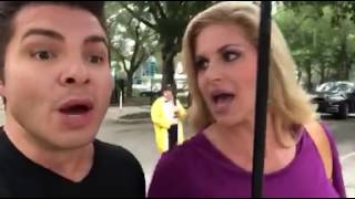 Parking Lot Chit Chat between newscasts 9-13-2016 Jorge Estevez and Martha Sugalski