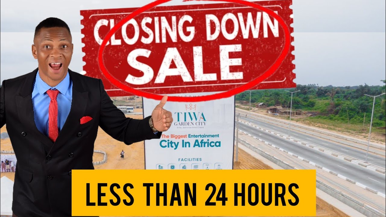 TIWA GARDEN CITY ESTATE SALES CLOSE IN LESS THAN 24 HOURS LAND FOR SALE IN IBEJU LEKKI LAGOS