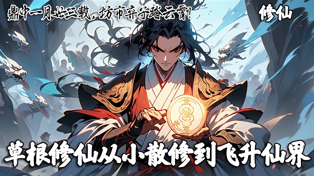 《草根修仙从小散修到飞升仙界》你穿越修仙界成为小散修，生存艰难之际意外捡到一个神秘宝鼎，不曾想此鼎竟能加速时间，而你则利用宝鼎加速修炼，最终散修的你飞升仙界。#修仙 #穿越 #玄幻