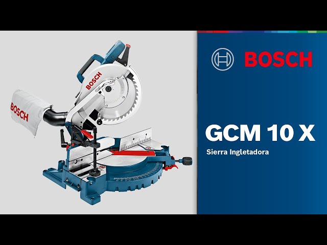 Ingleteadora Bosch Gcm 254 A Profesional 1750w