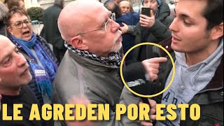 AGREDEN a VITO QUILES por PREGUNTAR en una MANIFESTACIÓN ANTI MILEI (INCREÍBLE)