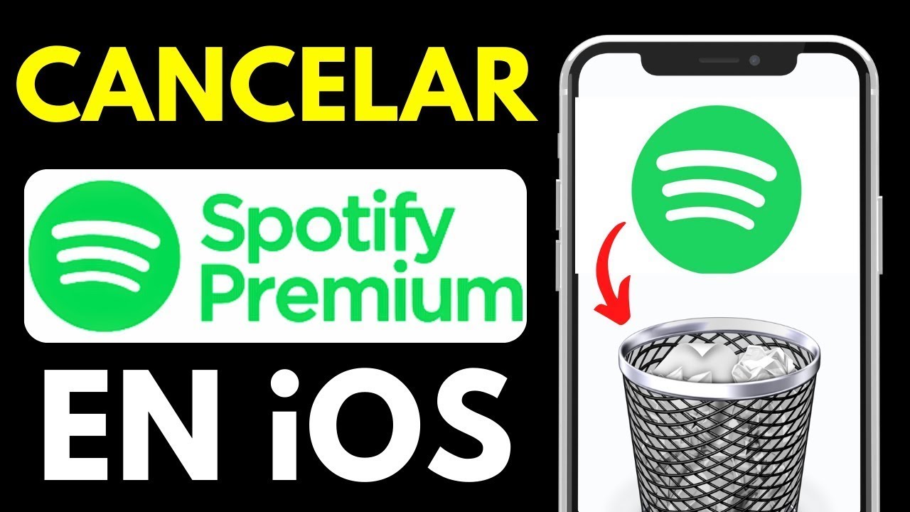 Cómo cancelar Spotify Premium en iPhone y otros dispositivos iOS