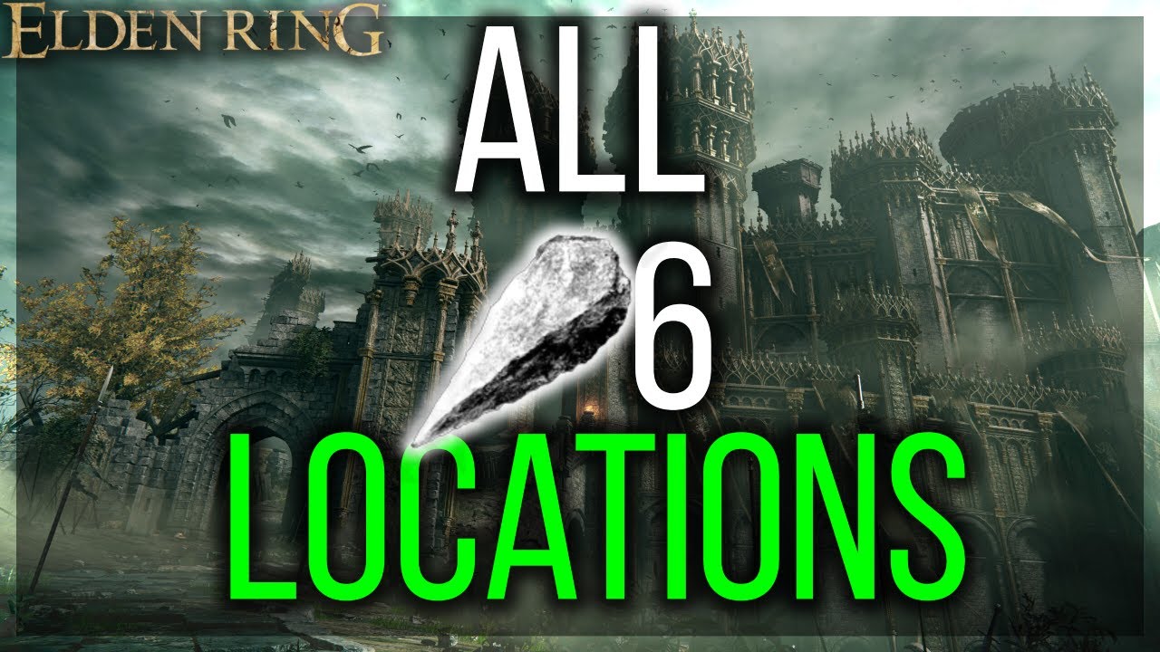 All Somber Smithing Stone 6 Locations In Elden Ring