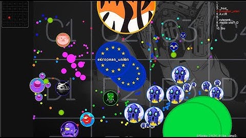 HARD GAMEPLAY BLOB.IO IN CRAZY SERVER