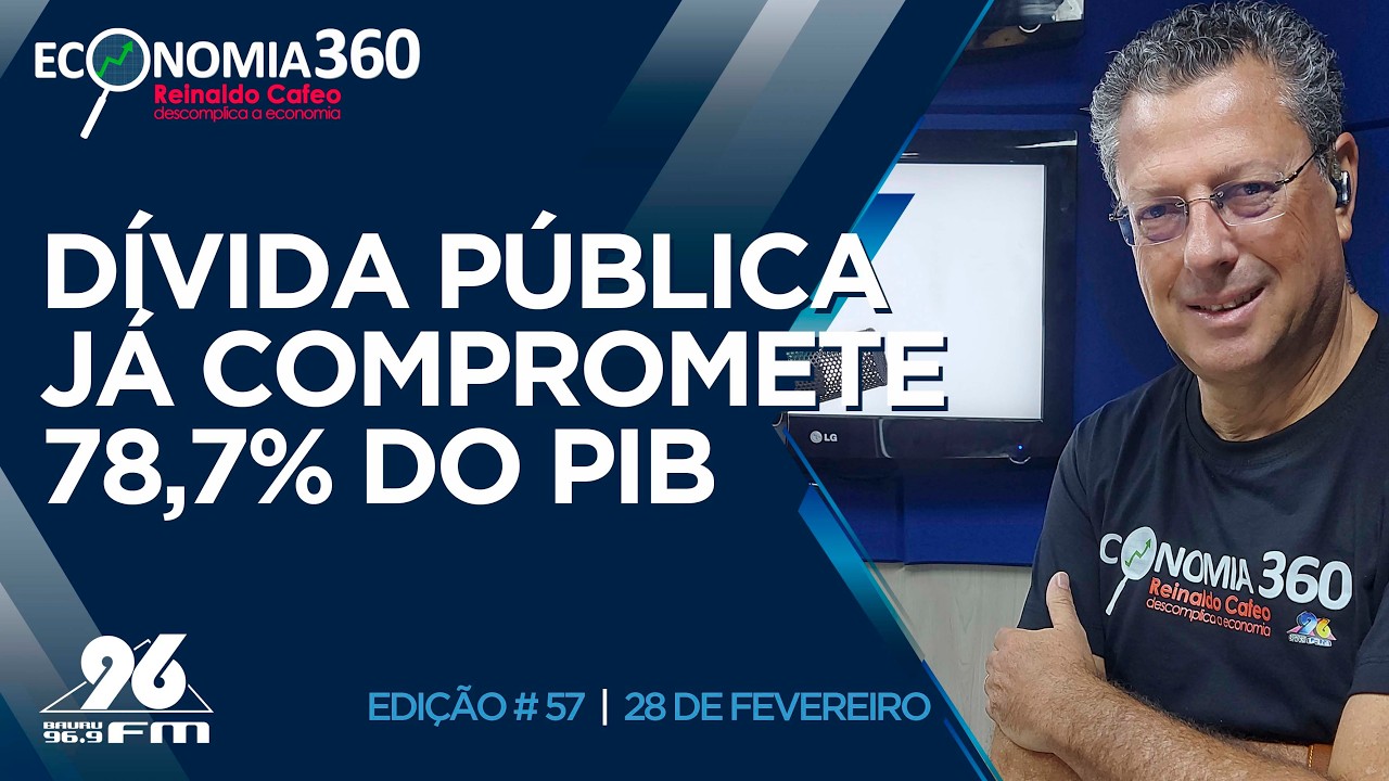 Dívida pública já compromete 78,7% do PIB | Corte do Economia 360