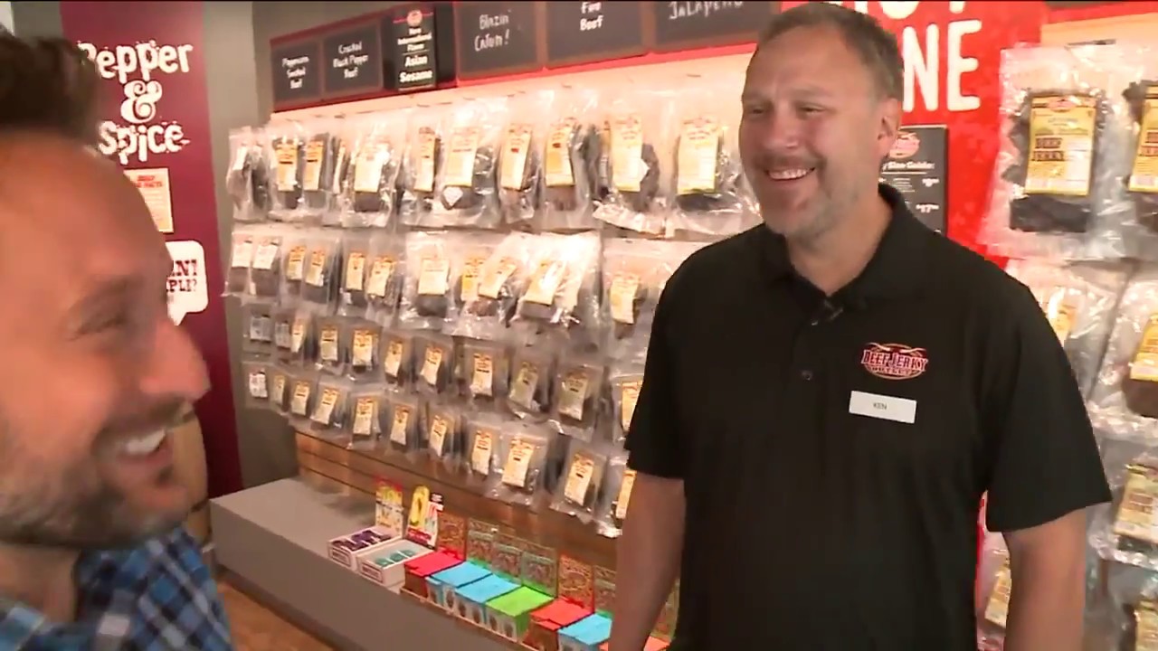 Beef Jerky Outet Fox Lake IL WGN Morning News YouTube