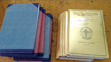 Bindings |  Gold Bindings | Gold Colour Project Bindings | book binding methods