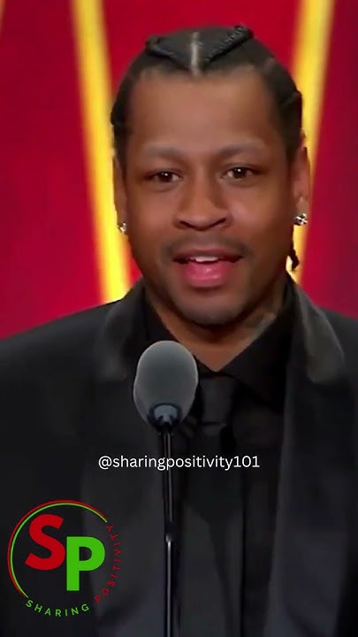 Allen Iverson I Wanna Be Like Mike "I want to be like Mike" Allen Iverson said in his Hall of Fame speech