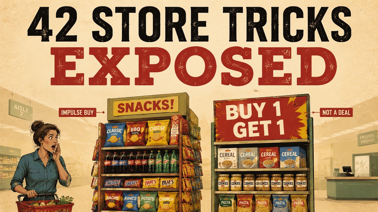 42 Grocery Store Tricks That Make You Overspend