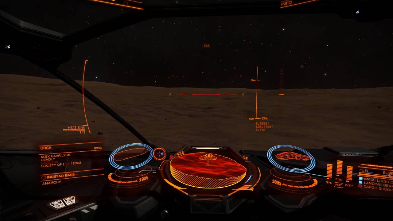 Elite Dangerous - Surface Sabotage mission
