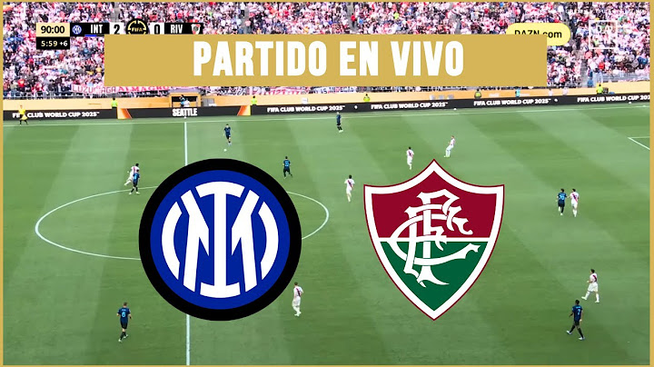 🔵INTER MILAN vs FLUMINENSE🔴EN VIVO | Mundial de Clubes - Octavos de Final