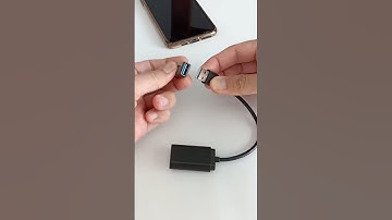 This is how to use the USB-A sound adapter on an Apple iPhone | find out here #shorts