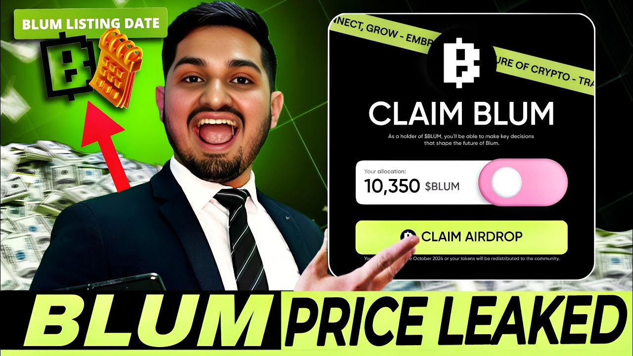 Blum Token Deposit & Withdrawal | Blum TGE Date out | Blum Listing Value |  Blum Airdrop | Blum Price