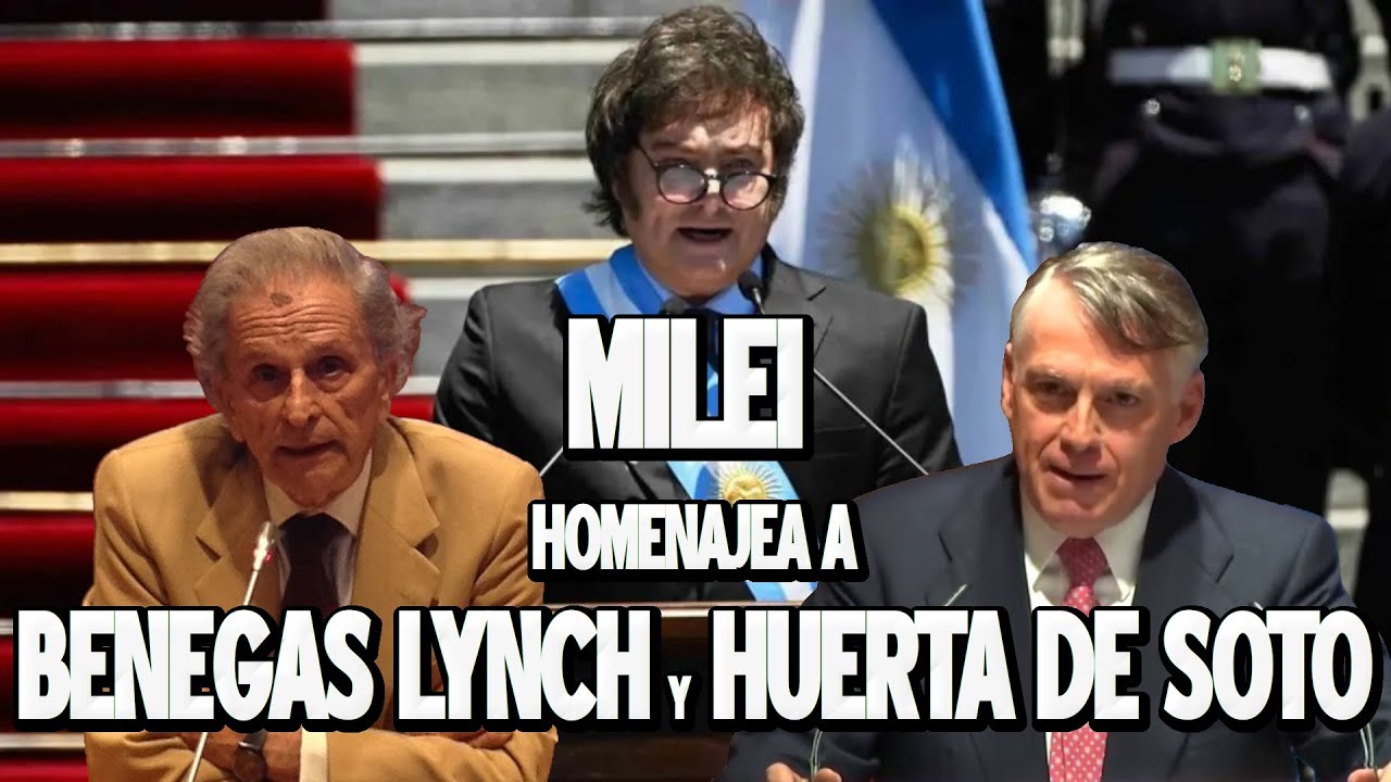 Javier Milei nombra a Jesús Huerta de Soto y Alberto Benegas Lynch en