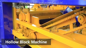 4inch 5inch 6inch Automatic Hollow Block Machine In Philippines