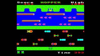 Acornsoft's Hopper for the BBC Micro - a great arcade game conversion screenshot 5