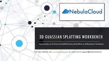 Latest version of NeRF Studio with Guassian Splatting launched on Nebula Cloud