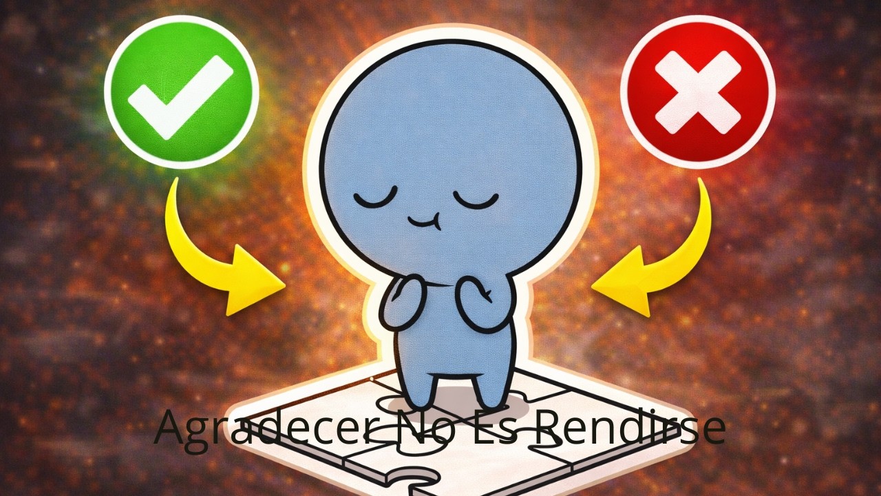 Ser Agradecido NO Es Conformarse Y Esto Te Libera